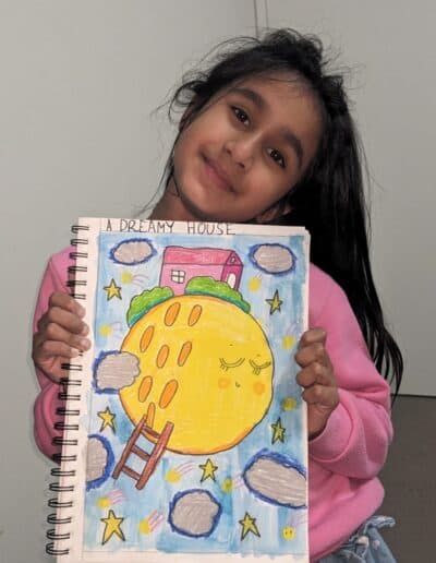 Aisha, 9 · Painting