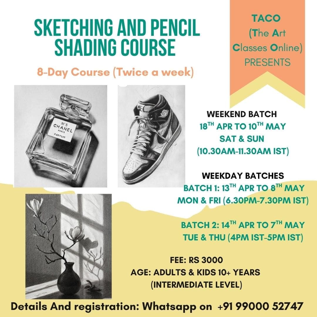 Sketching and Pencil Shading example 8