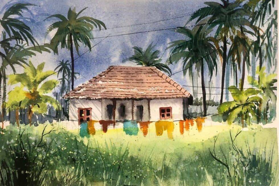 Watercolor Classes example 5