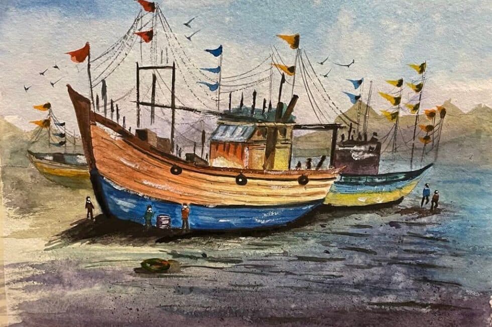 Watercolor Classes example 4